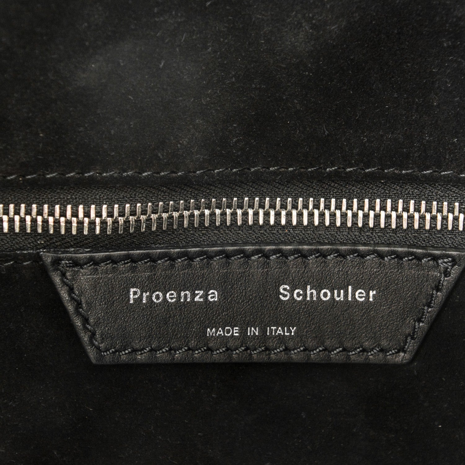 Proenza Schouler Soft Calf Medium Grommet Studded Tote Black 6 of 7