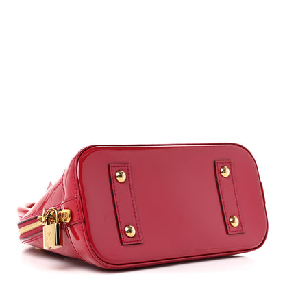 Louis Vuitton Vernis Alma BB Rose Indien 4 of 9