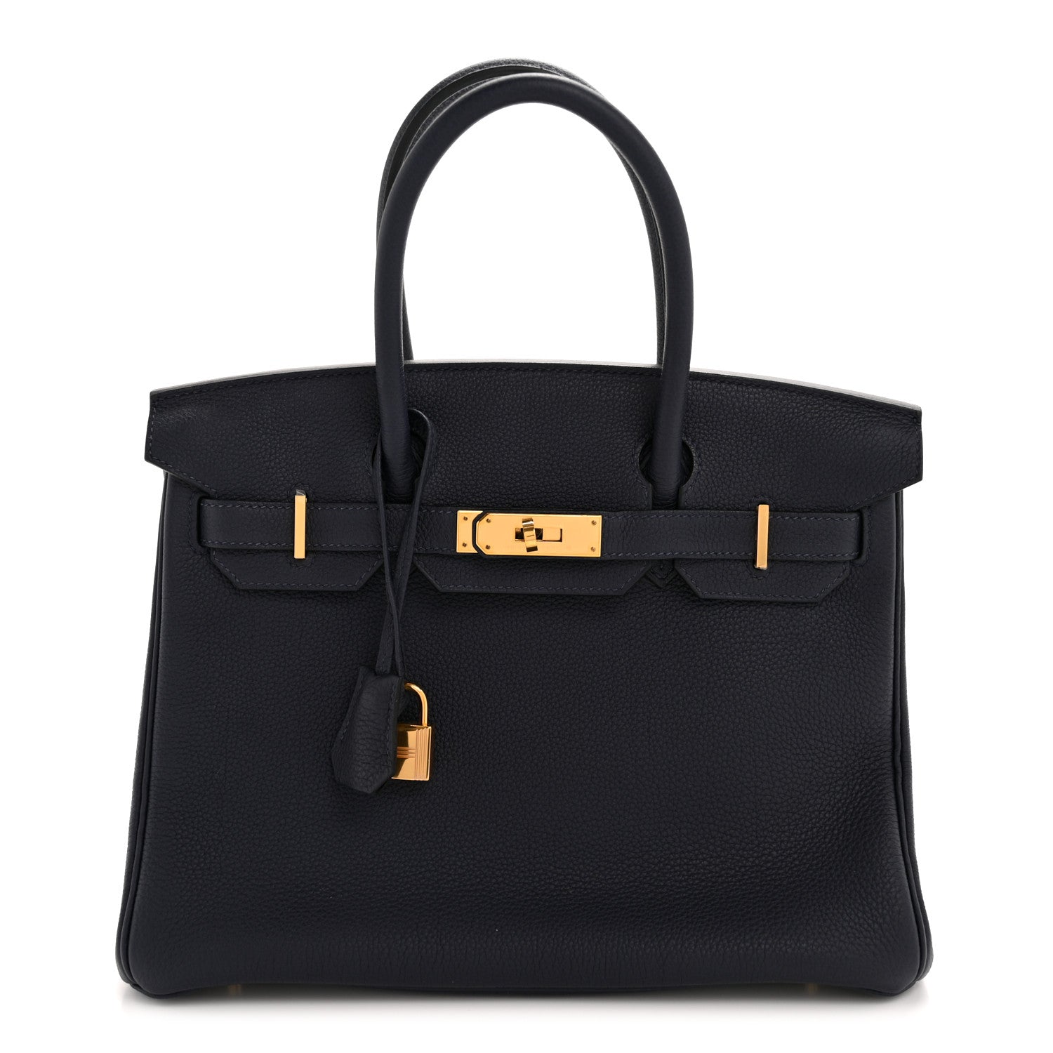 Hermes Togo Birkin 30 Bleu Nuit 1 of 12