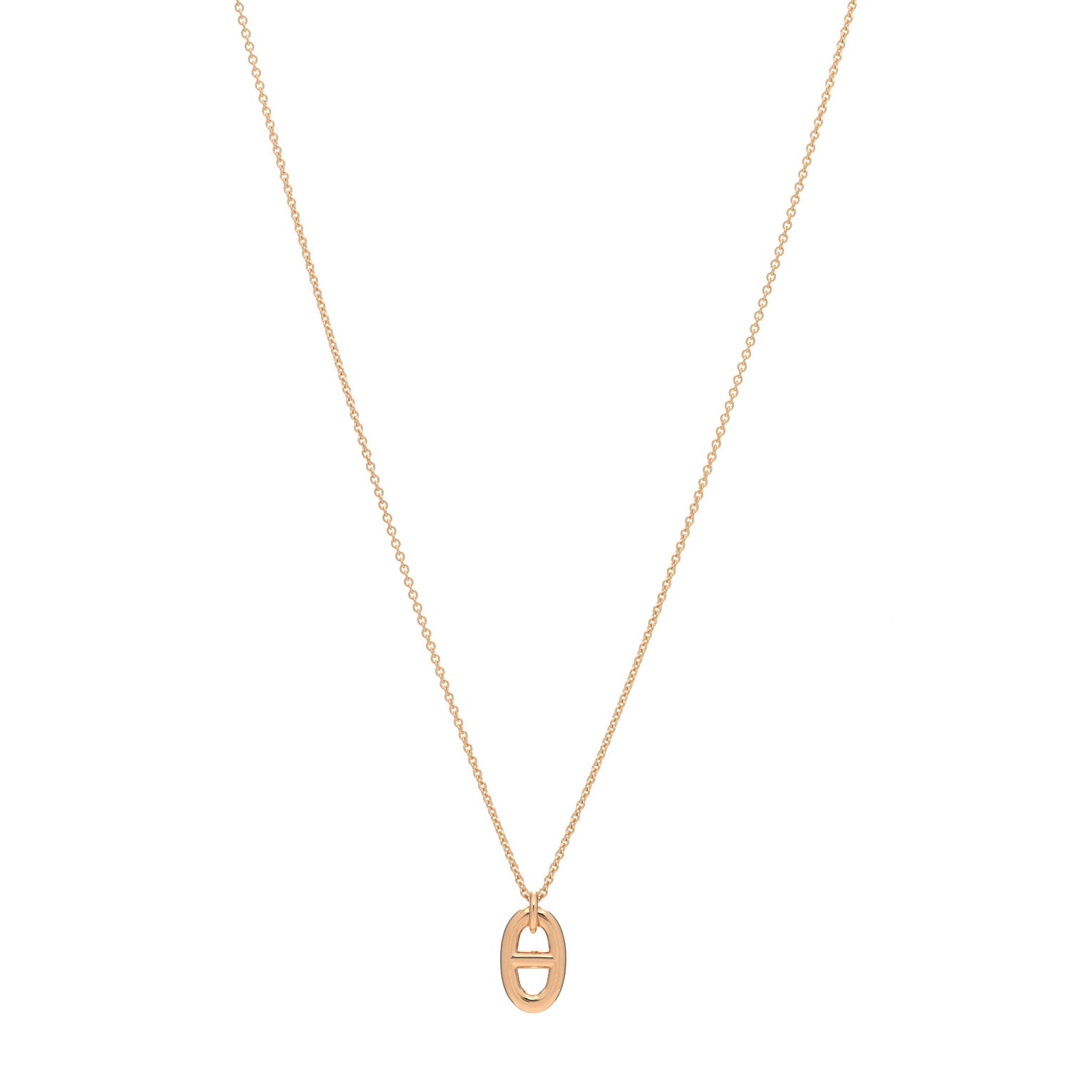 Hermes 18K Rose Gold PM Farandole Pendant Necklace 1 of 3