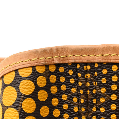 Louis Vuitton Monogram Kusama Waves Neverfull MM Yellow 10 of 11