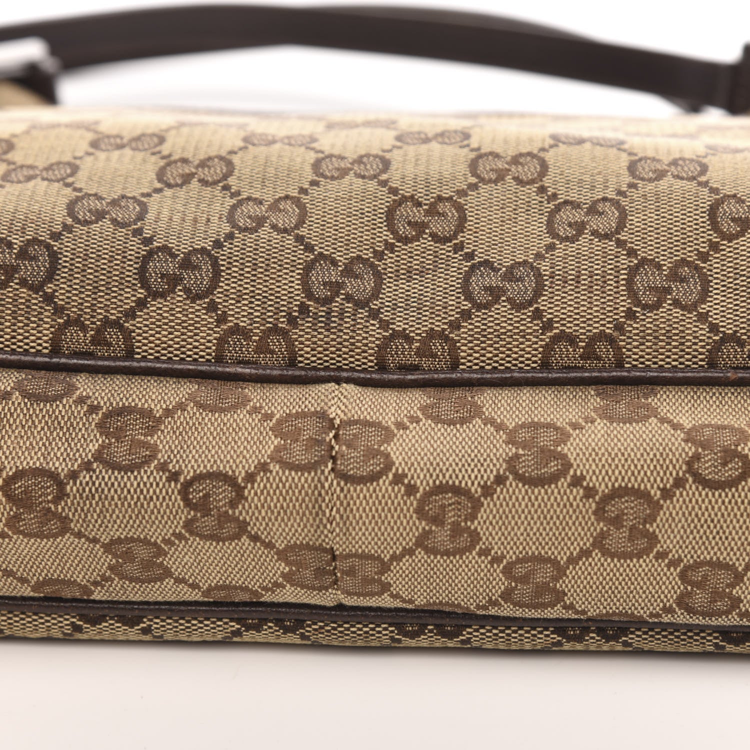 Gucci Monogram Medium Eclipse Shoulder Bag Dark Brown 10 of 15