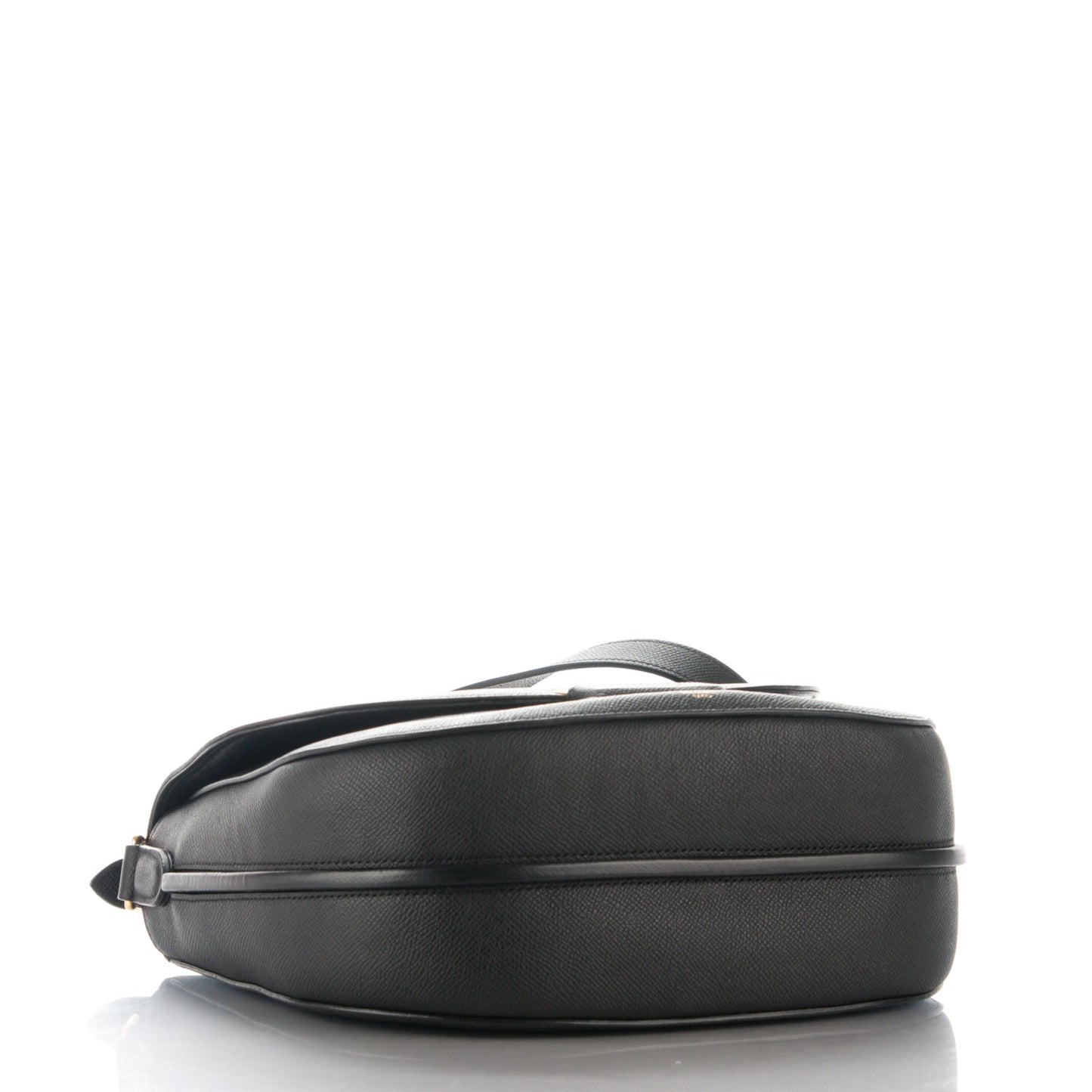 Grained Calfskin Medium Trotteur Black