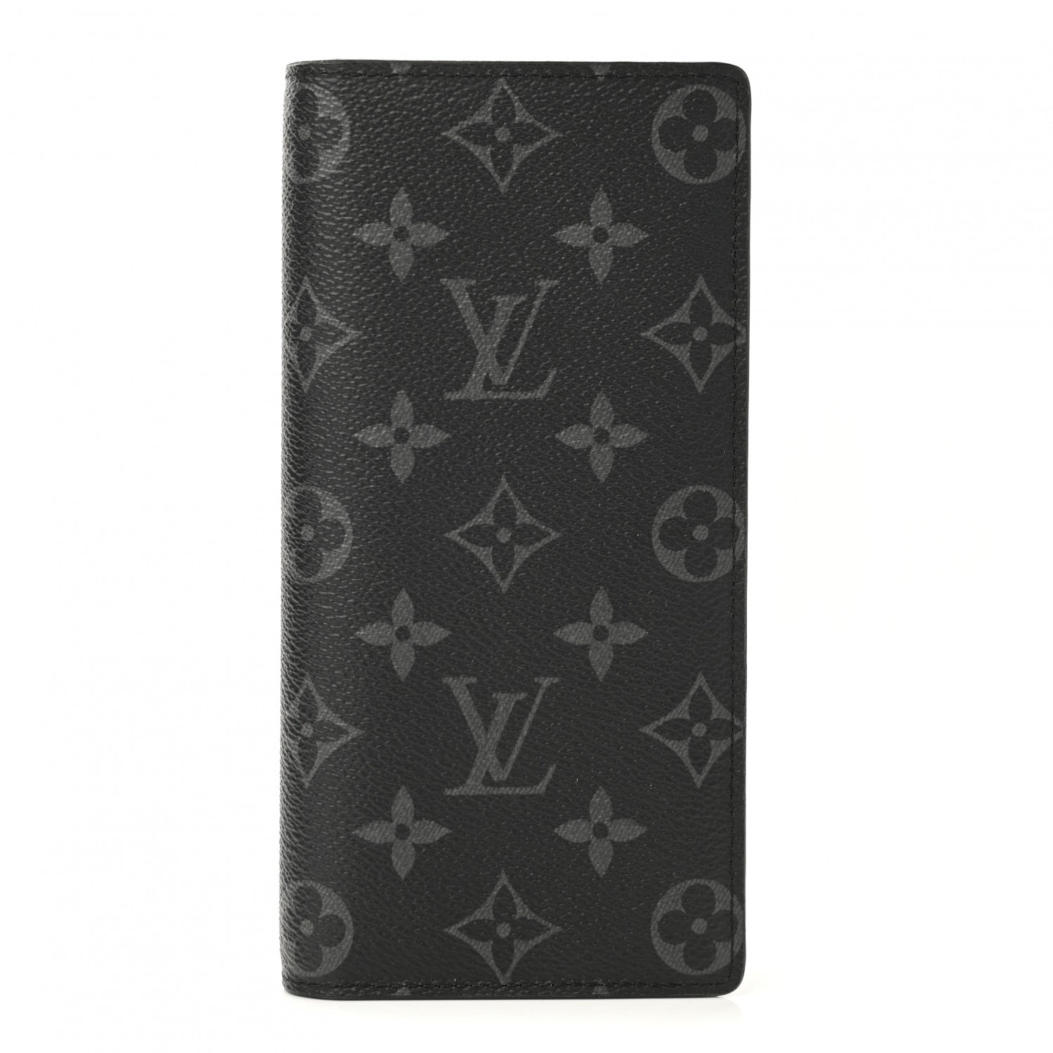 Louis Vuitton Monogram Eclipse Brazza Wallet 1 of 9