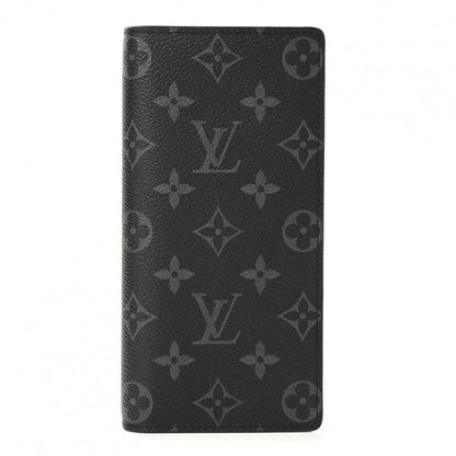Louis Vuitton Monogram Eclipse Brazza Wallet 1 of 9