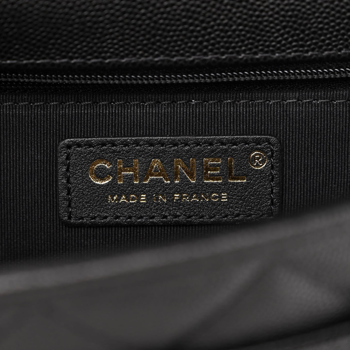 Caviar Quilted School Memory Small Top Handle Flap Black