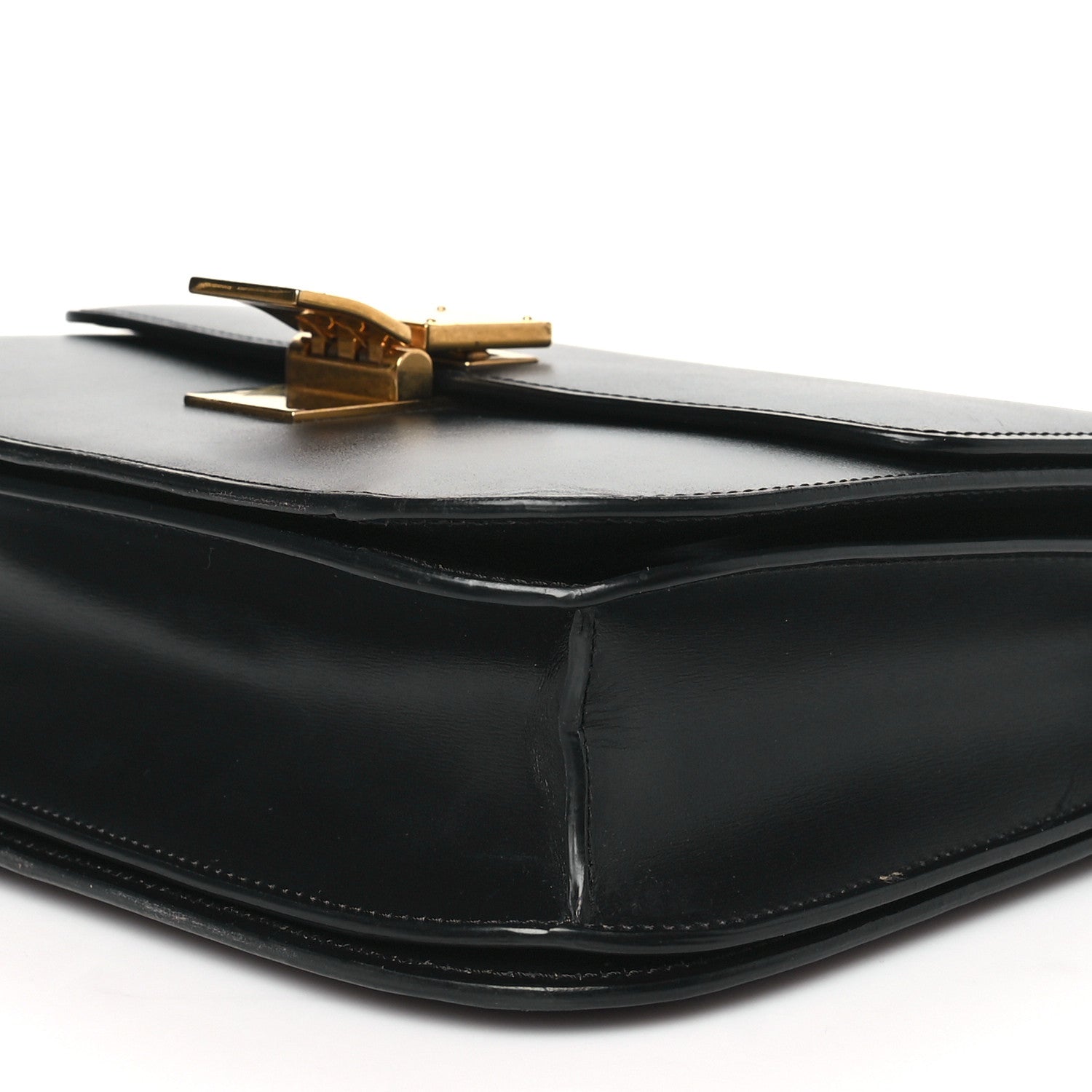 Celine Box Calfskin Medium Classic Box Flap Bag Black 9 of 9