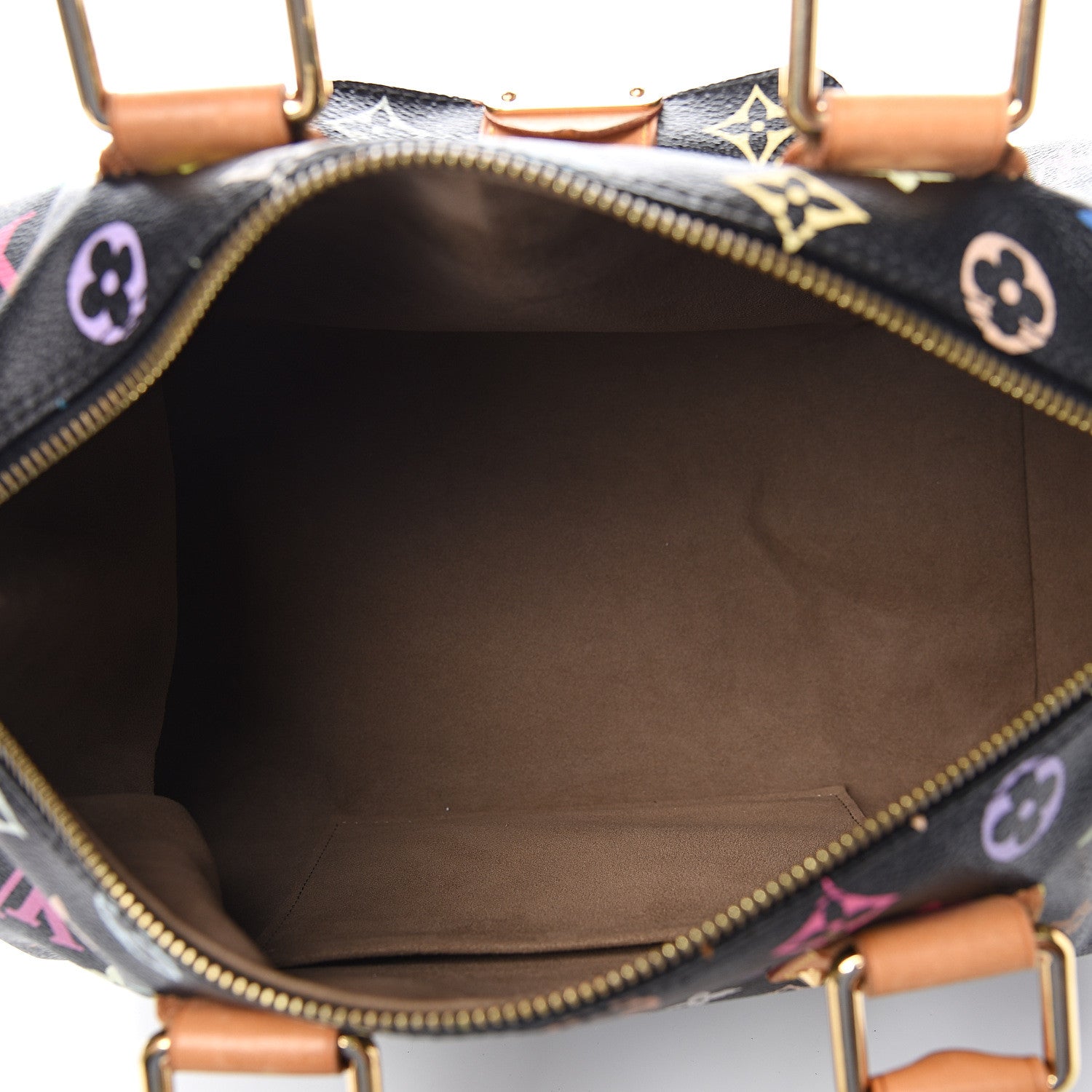 Louis Vuitton Monogram Multicolor Speedy 30 Black 4 of 9