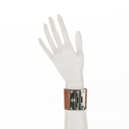 Hermes Natural Barenia Extreme Kelly Bracelet S Fauve 3 of 6