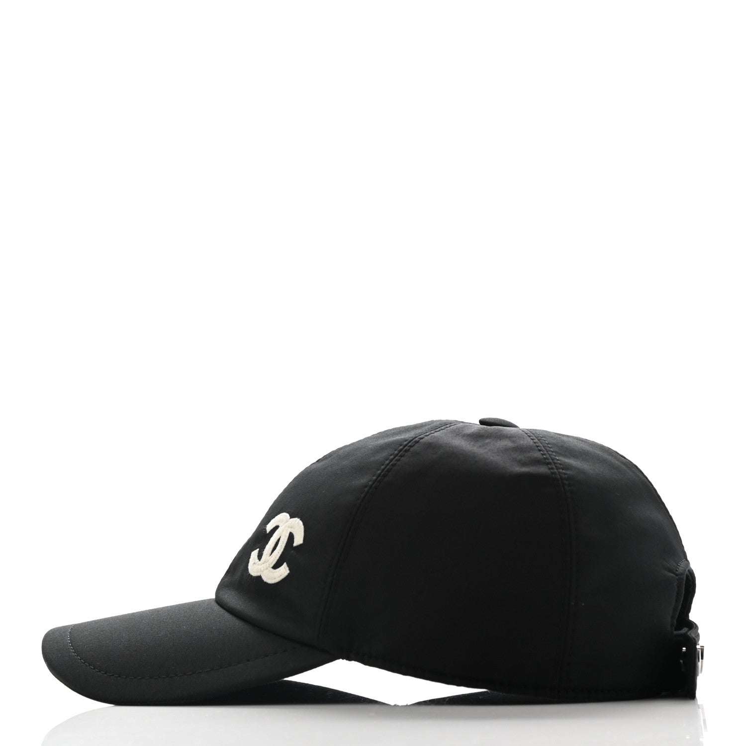 Chanel Cotton CC Cap Hat Black 4 of 9