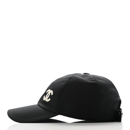 Chanel Cotton CC Cap Hat Black 4 of 9