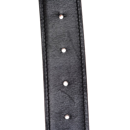 Hermes Box Togo 32mm H Belt 95 Black Rubis 5 of 8
