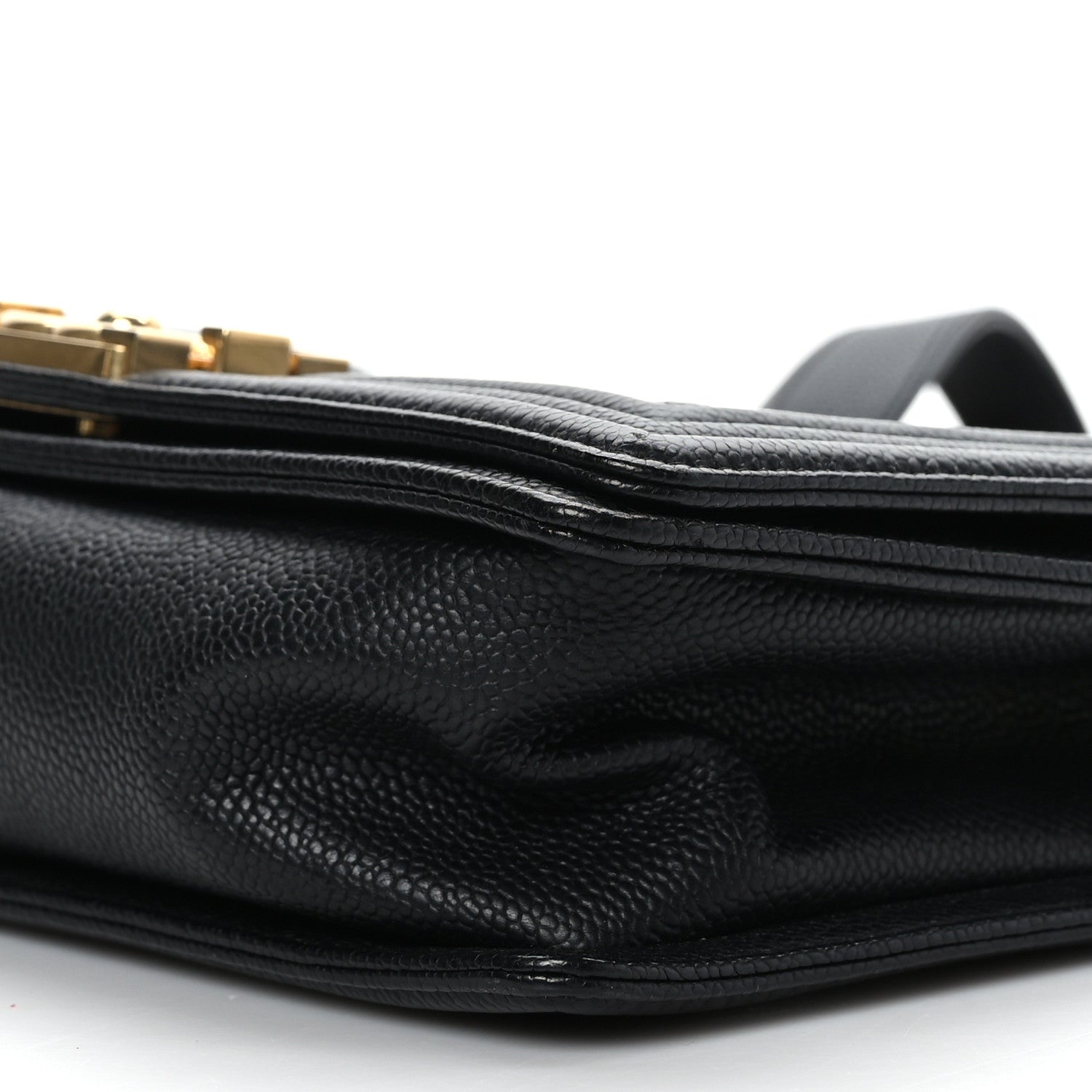Chanel Caviar Quilted Medium Boy Flap Black 9 of 9