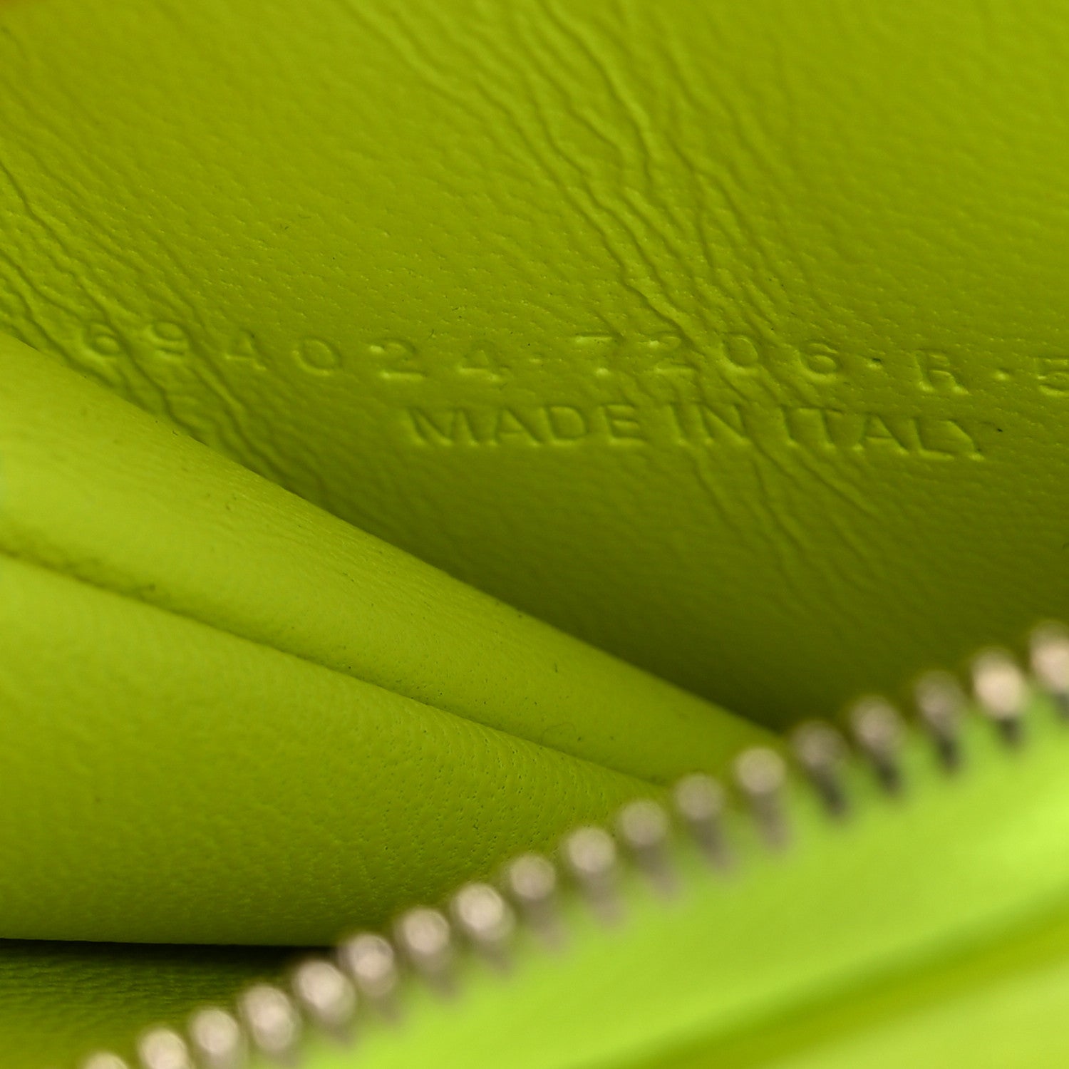 Balenciaga Agneau Le Cagole Clip On Card Mirror Fluo Yellow 12 of 16