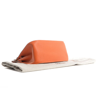 Hermes Taurillon Clemence Verso Jypsiere 28 Orange Moutarde 13 of 19