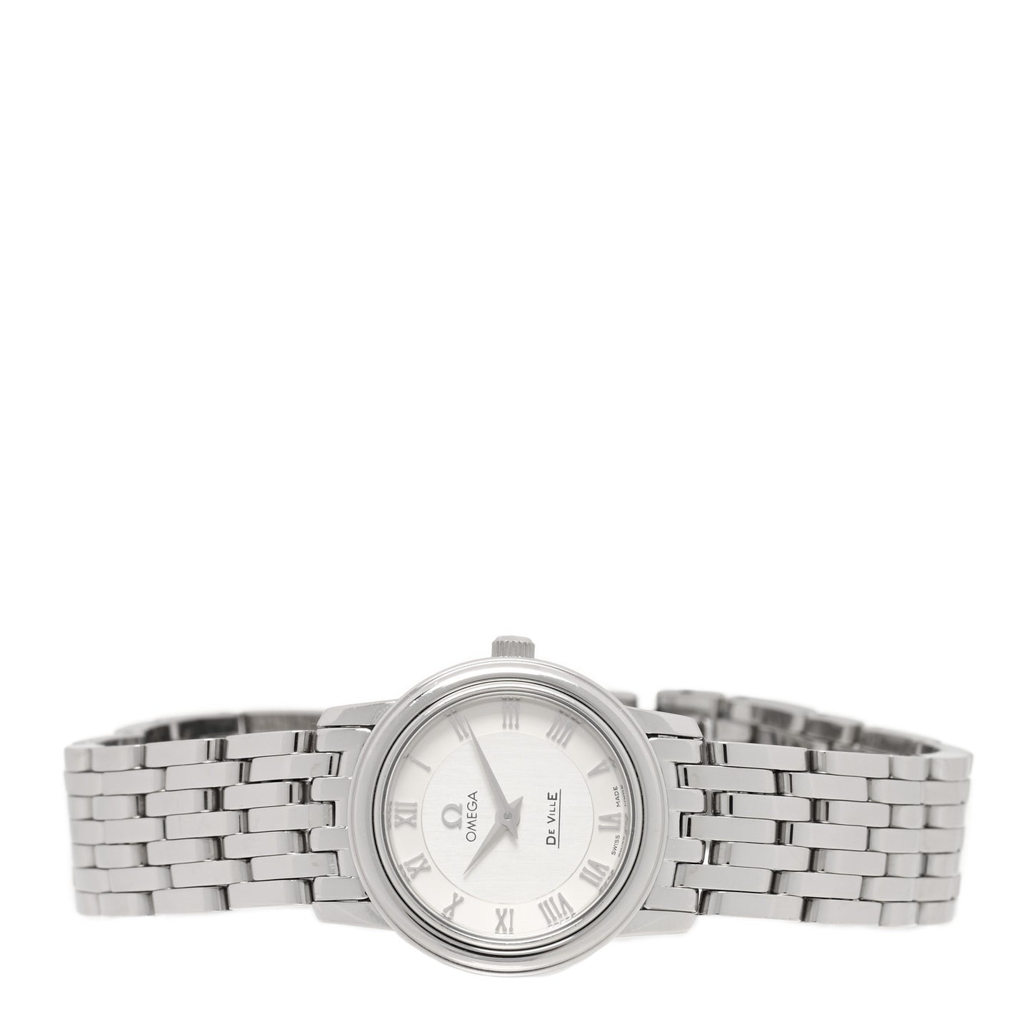 Stainless Steel 22mm De Ville Quartz Watch 4570.33