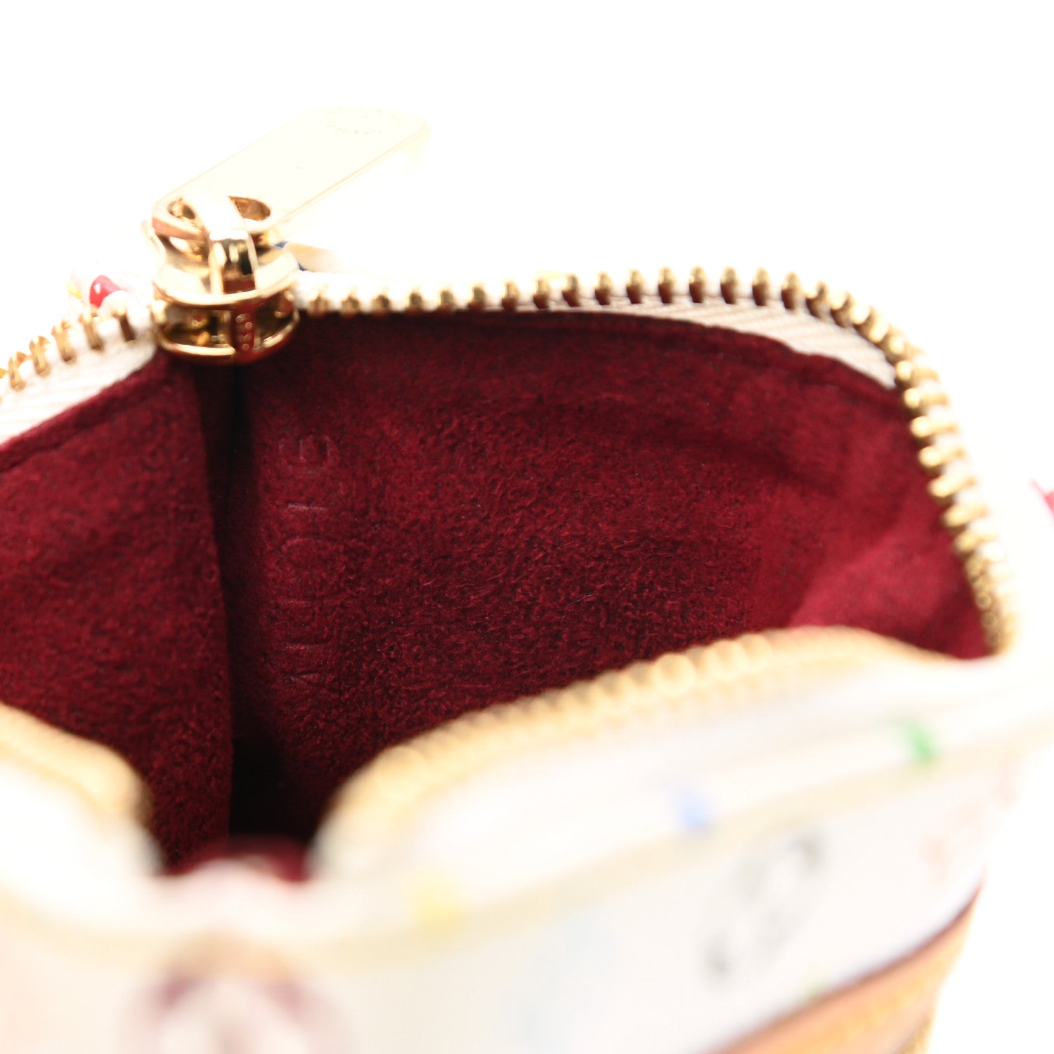Louis Vuitton Monogram Multicolor Pochette Plate MM White 7 of 9
