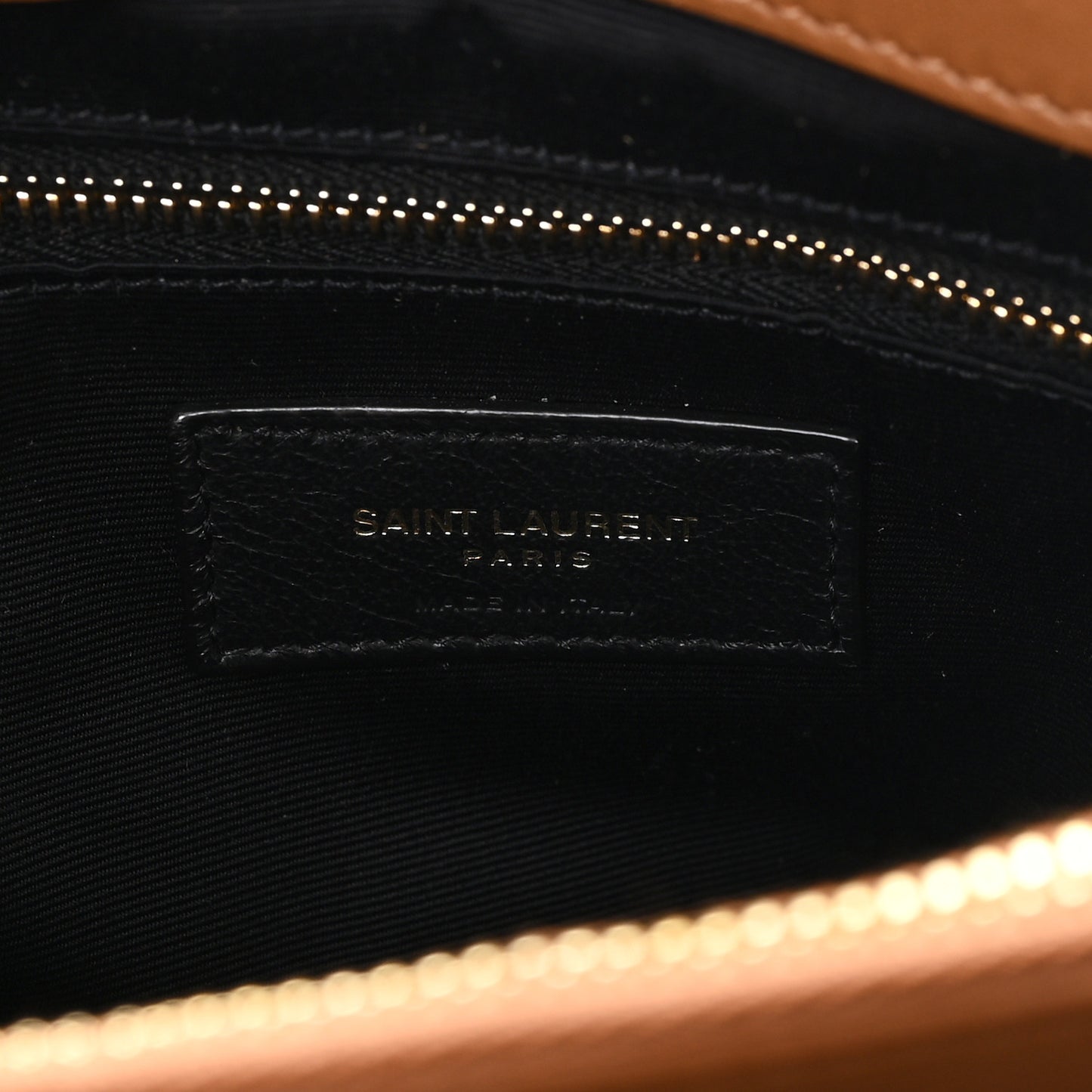 Suede Y Quilted Monogram Medium Loulou Chain Satchel Cinnamon