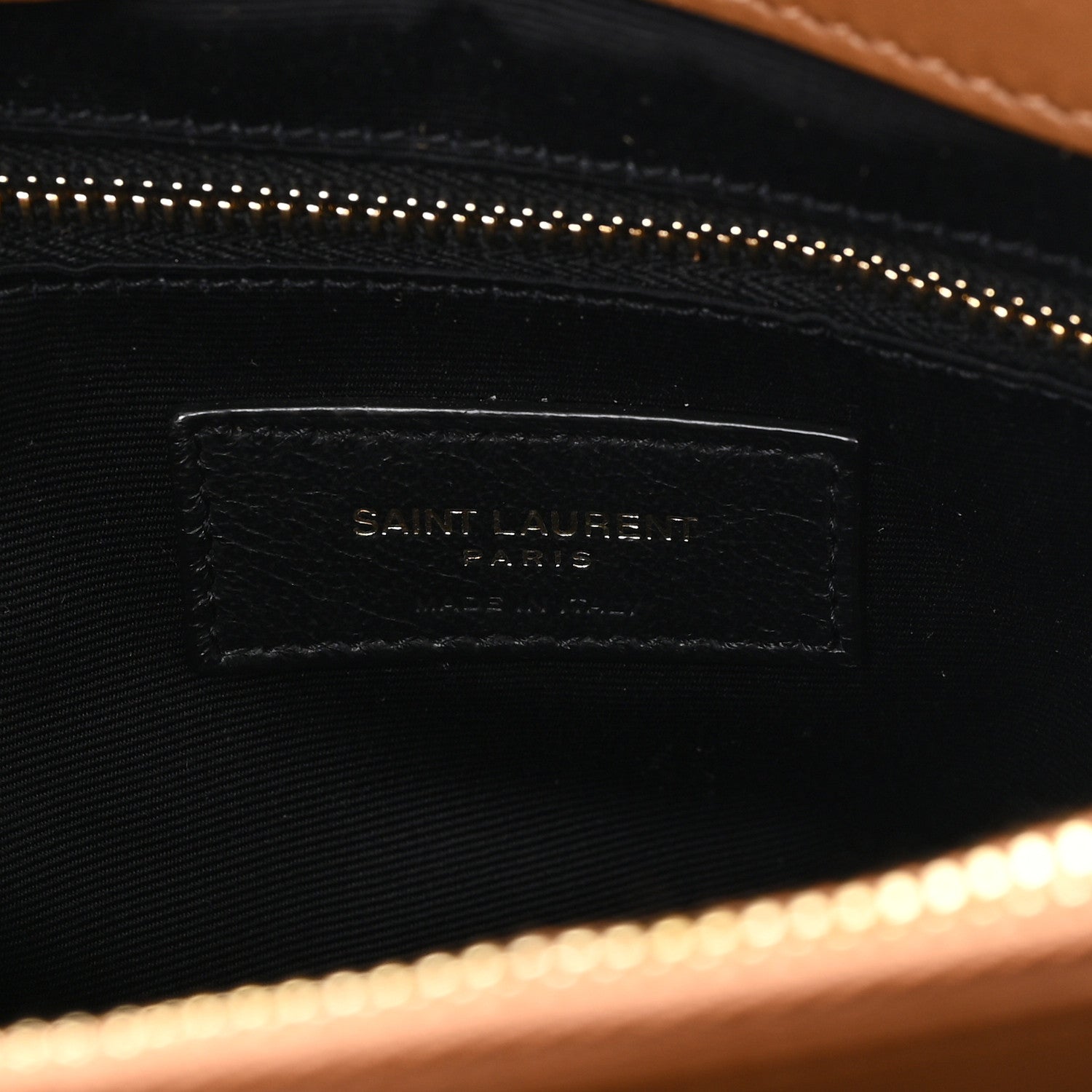 Saint Laurent Suede Y Quilted Monogram Medium Loulou Chain Satchel Cinnamon 6 of 11
