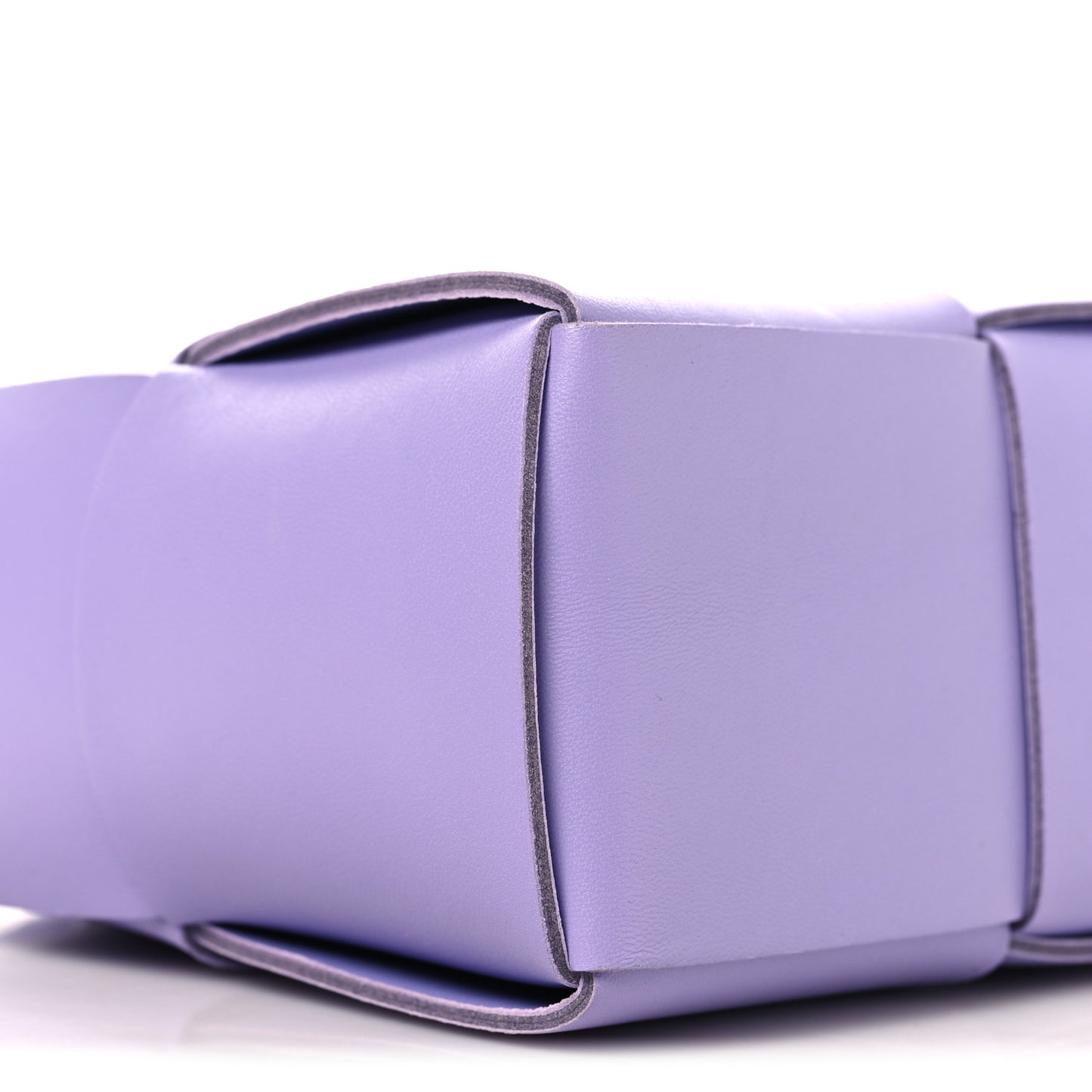 Nappa Maxi Intrecciato Mini Arco Tote Wisteria