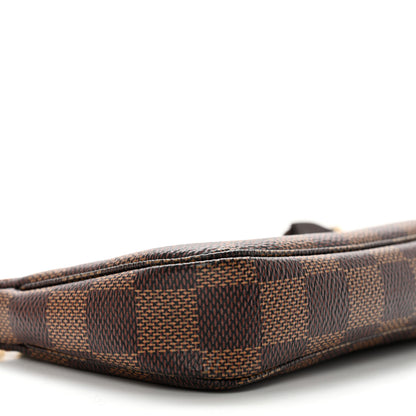 Louis Vuitton Damier Ebene Mini Pochette Accessories 7 of 13
