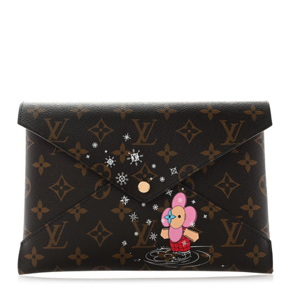 Louis Vuitton Monogram 2023 Christmas Animation Kirigami Pochette Set 3 of 10