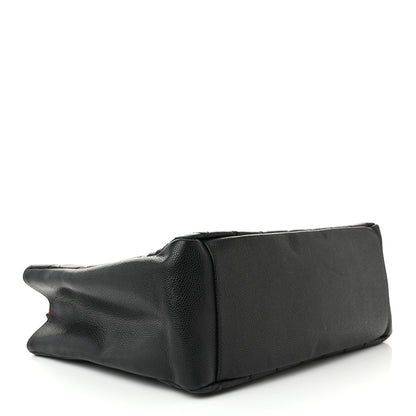 Chanel Caviar Quilted Grand Shopping Tote GST Black 4 of 11