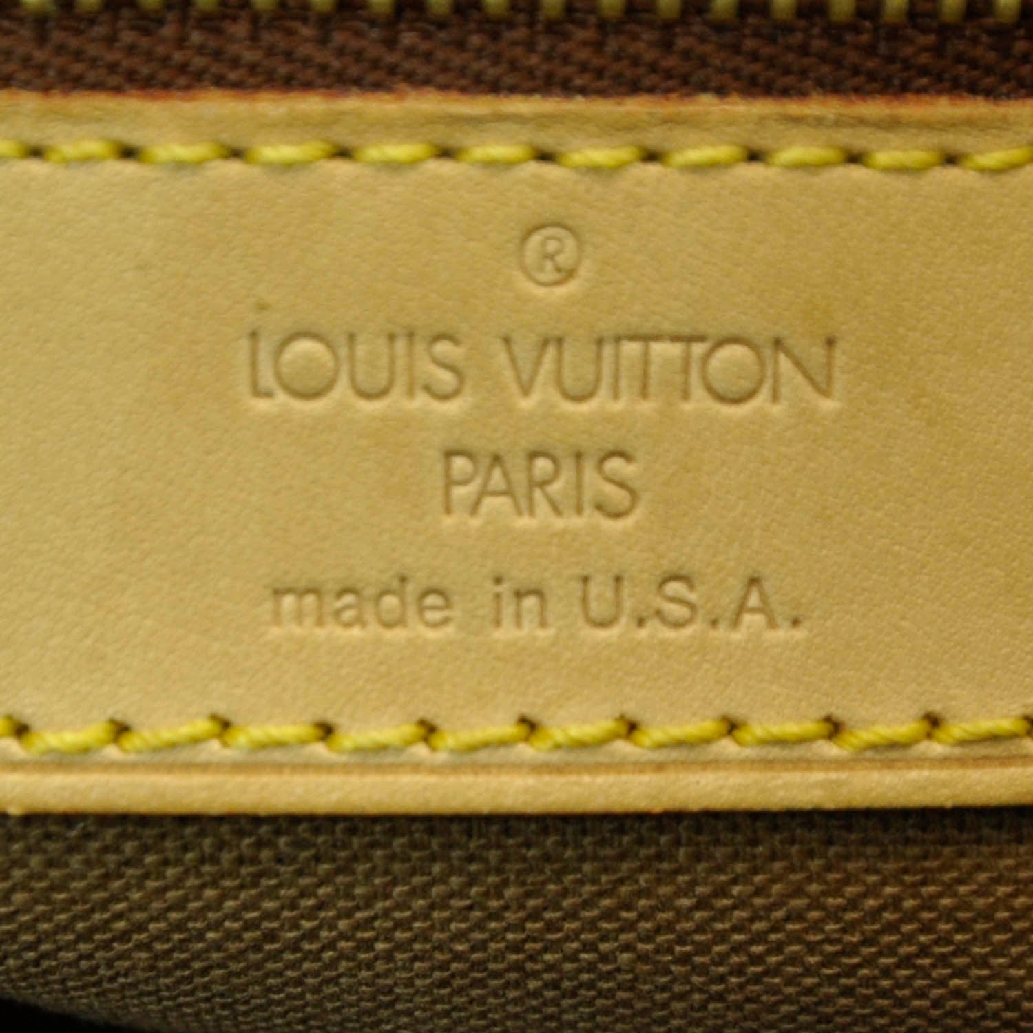 Louis Vuitton Monogram Cabas Mezzo 8 of 10