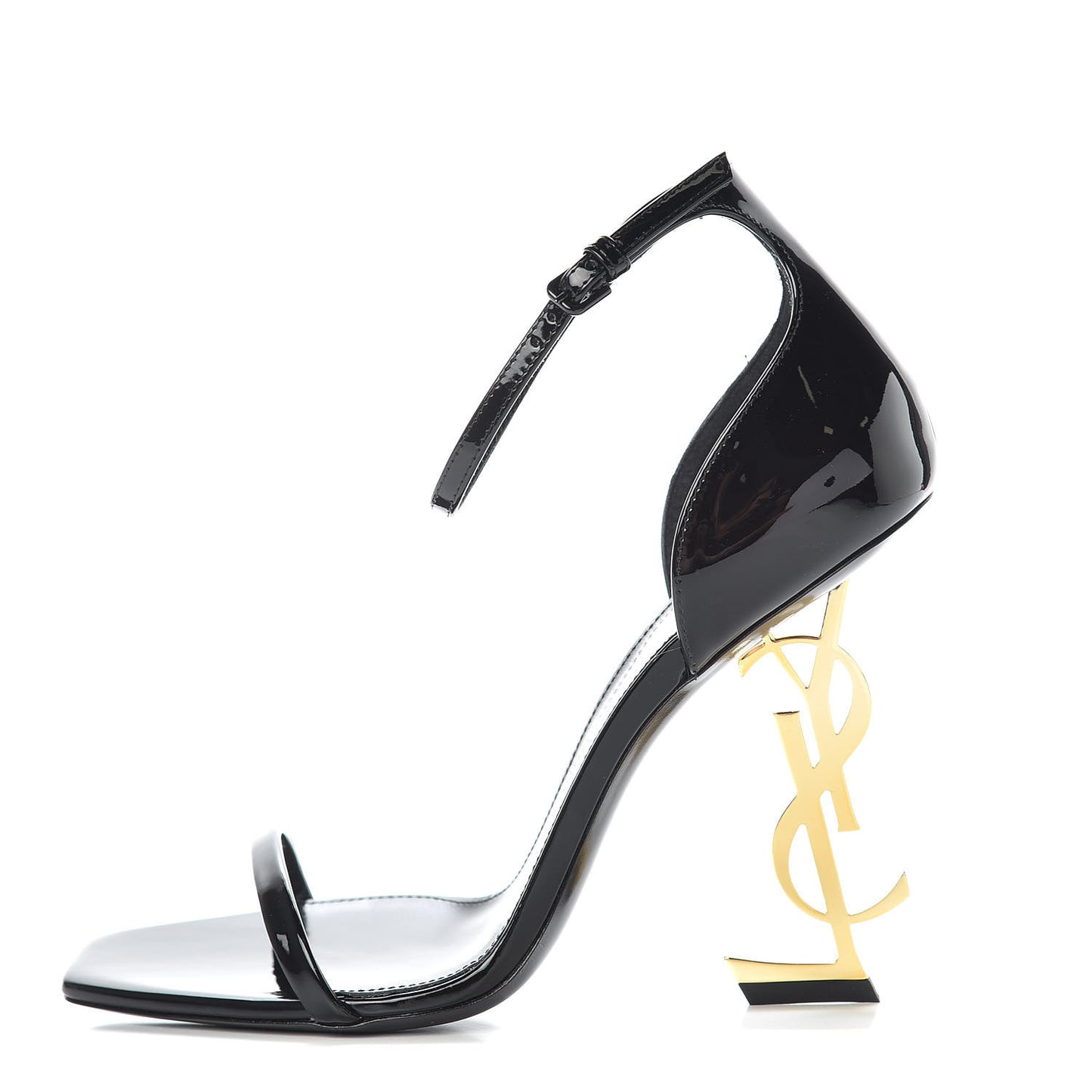 Patent Opyum Sandals 38 Black