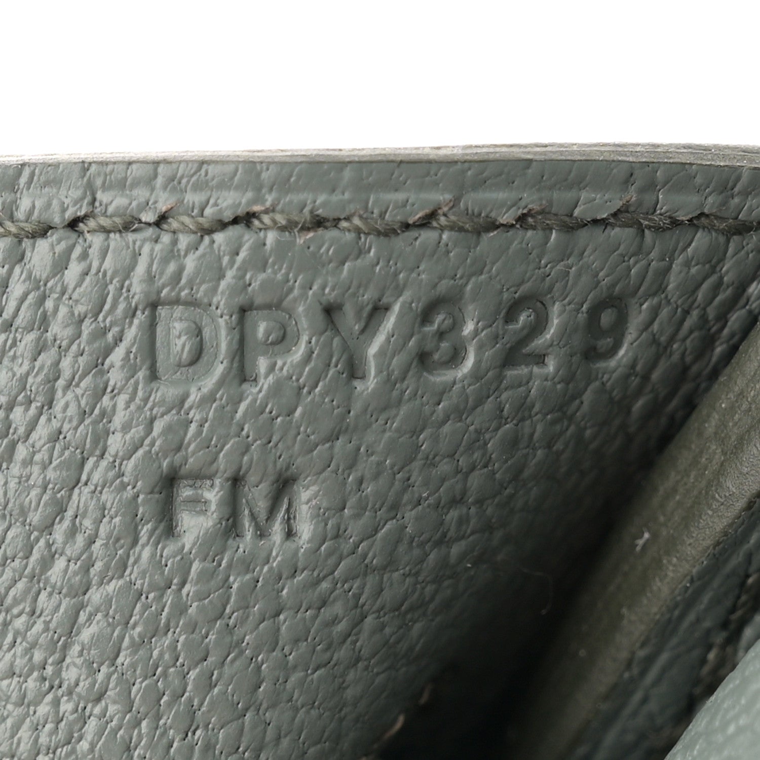 Hermes Togo Birkin 30 Vert Amande 7 of 11