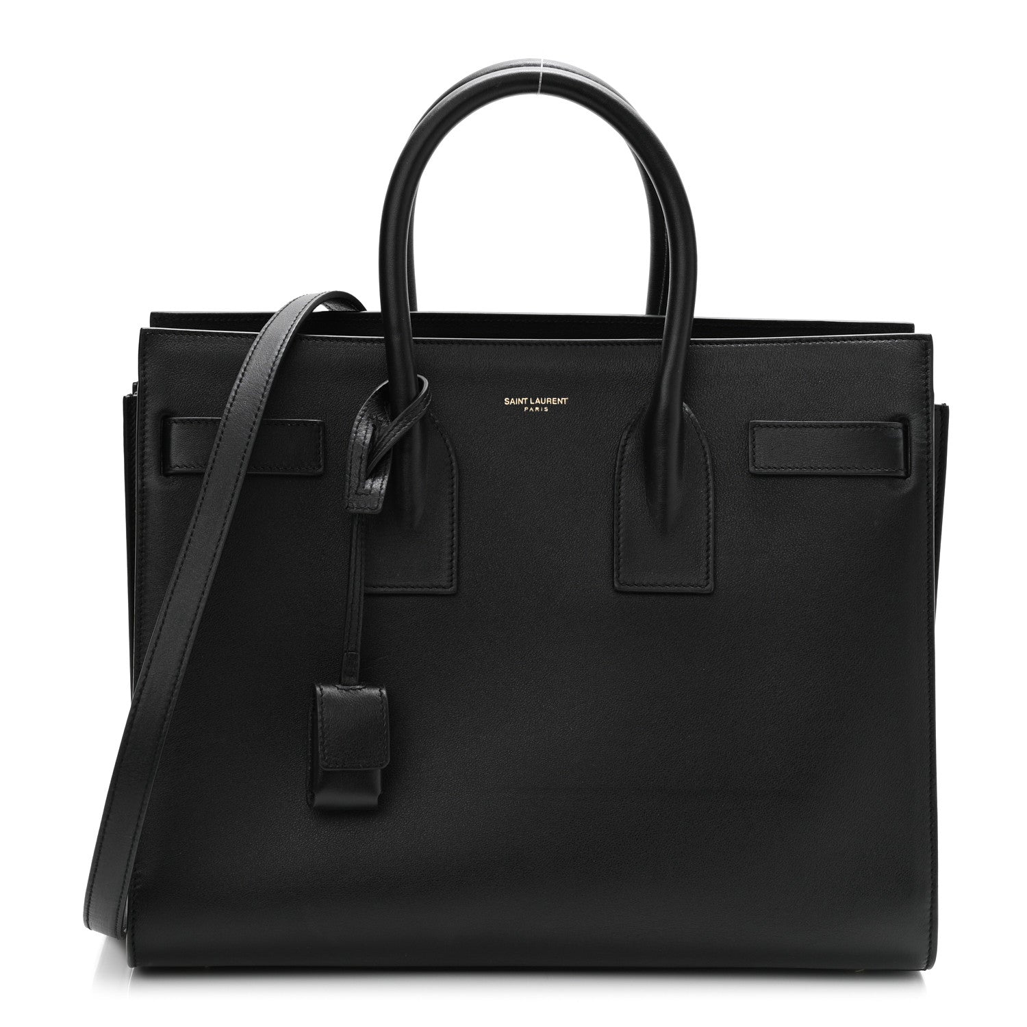 Saint Laurent Calfskin Small Sac De Jour Black 1 of 10