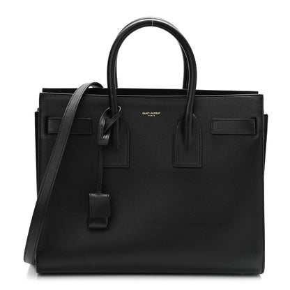 Saint Laurent Calfskin Small Sac De Jour Black 1 of 10