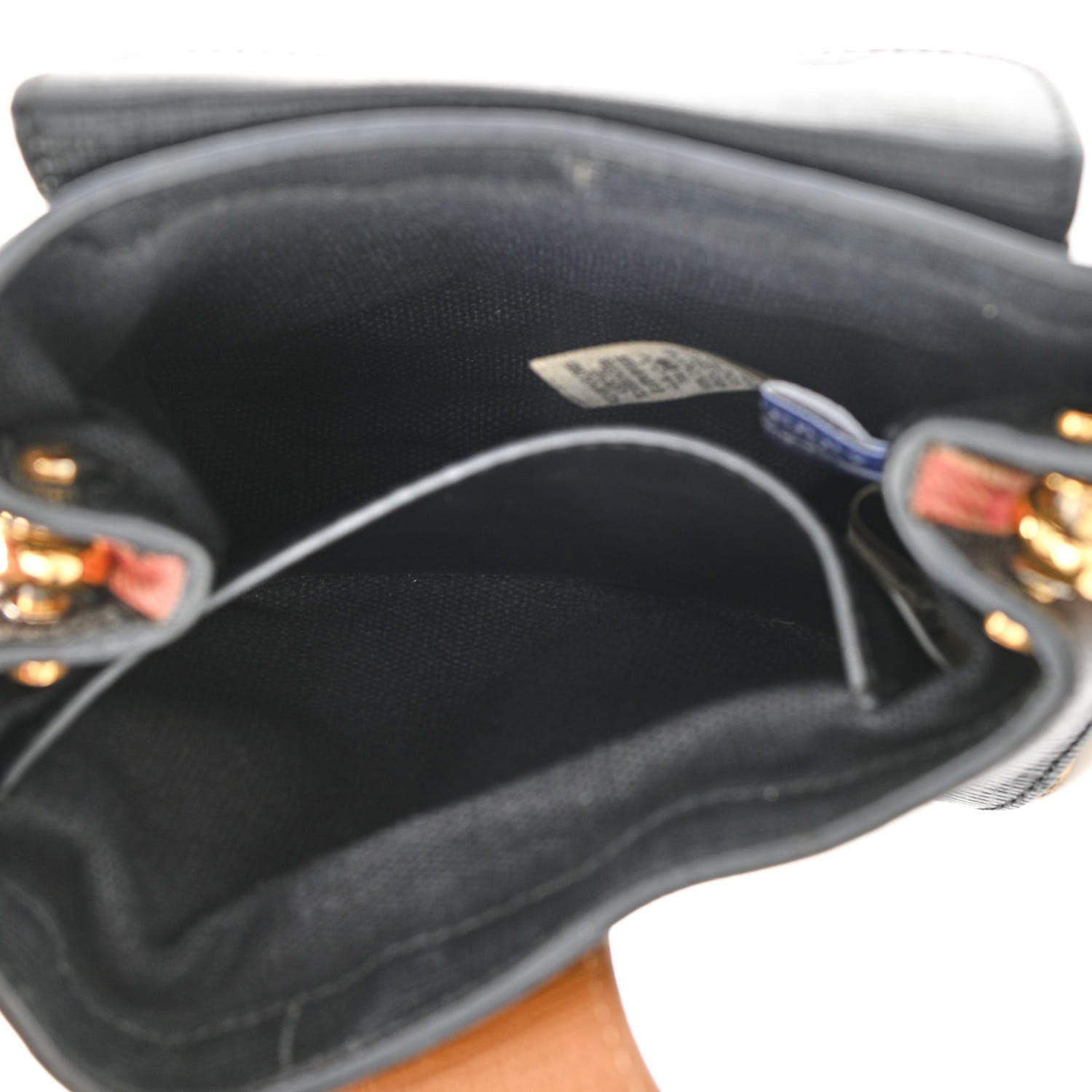 Burberry Suede Small Square Buckle Belt Bag Black 5 of 16
