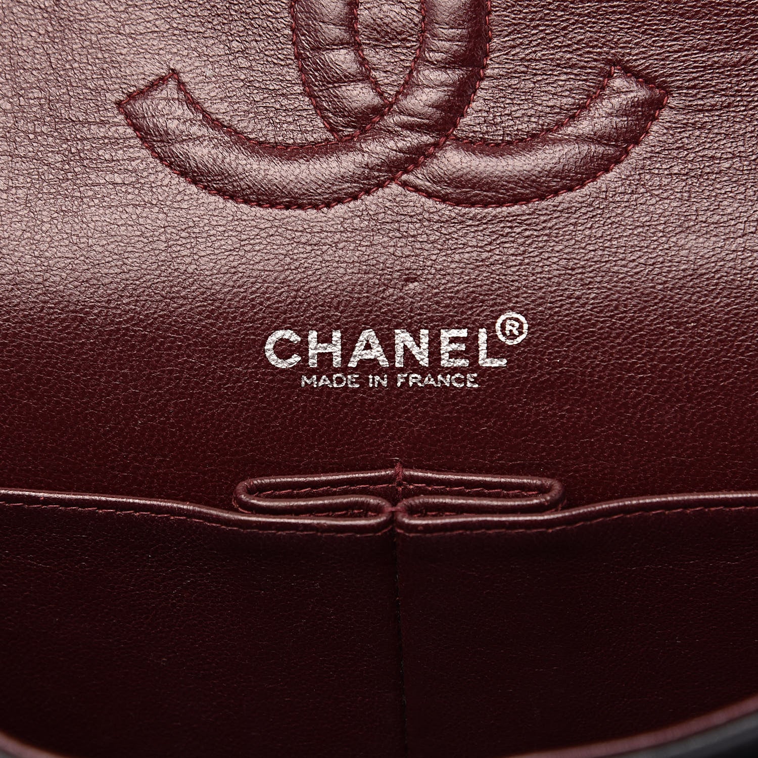 Chanel Lambskin Quilted Medium Double Flap Black 6 of 17
