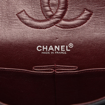 Chanel Lambskin Quilted Medium Double Flap Black 6 of 17