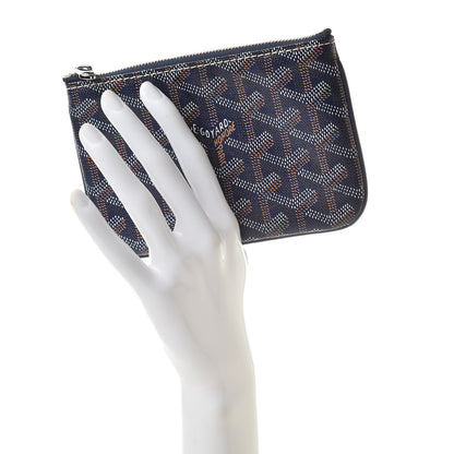 Goyard Goyardine Mini Senat Pochette Navy 2 of 8