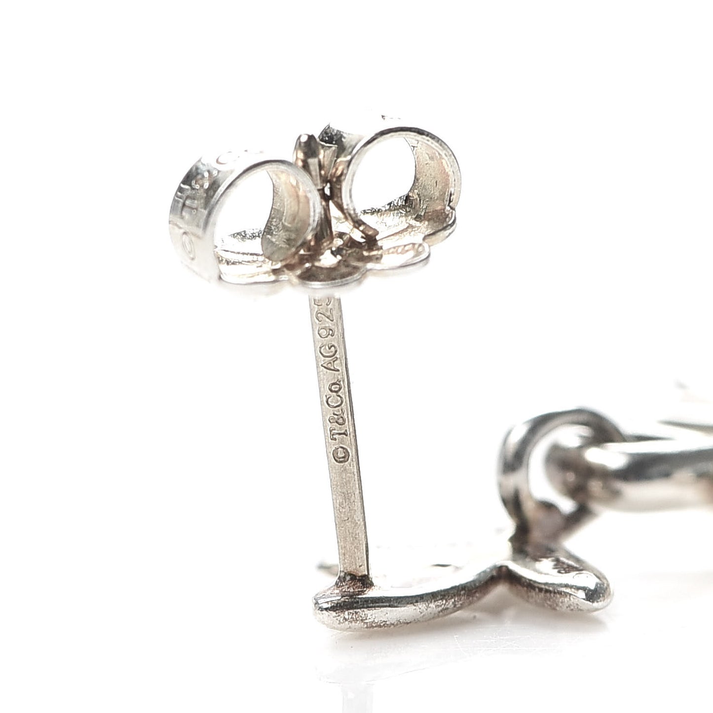 Sterling Silver Paloma Picasso Olive Leaf Drop Earrings