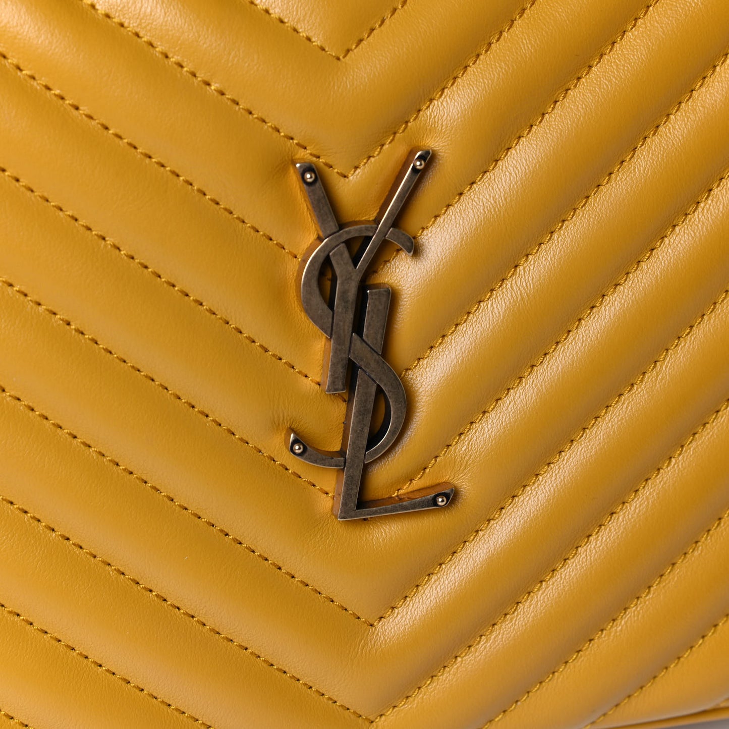 Calfskin Matelasse Monogram Lou Camera Bag Safran