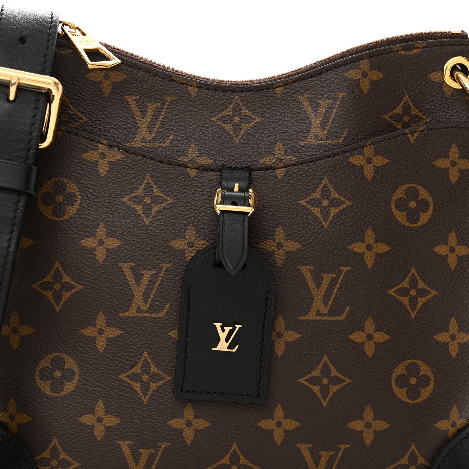 Louis Vuitton Monogram Odeon PM Black 6 of 11