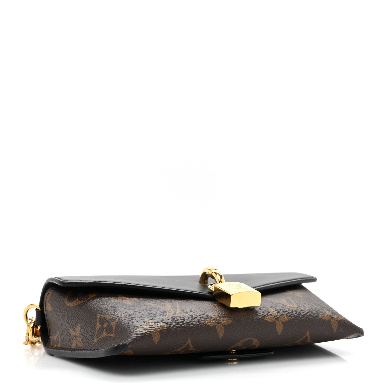 Louis Vuitton Monogram Padlock On Strap Black 4 of 9