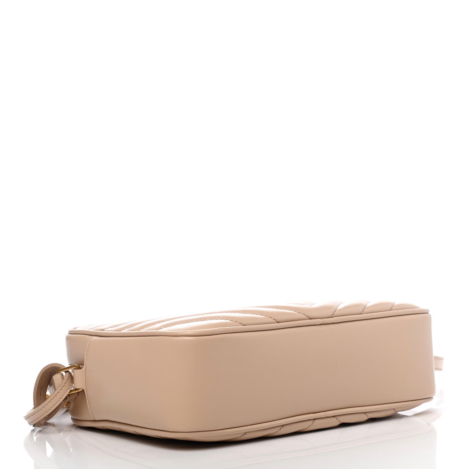 Saint Laurent Calfskin Matelasse Monogram Lou Camera Bag Ivory Natural 3 of 4