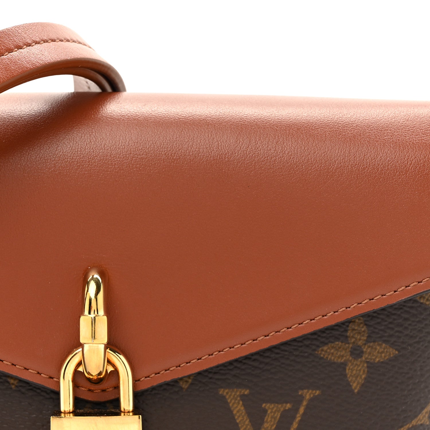 Louis Vuitton Monogram Padlock On Strap Caramel 7 of 11