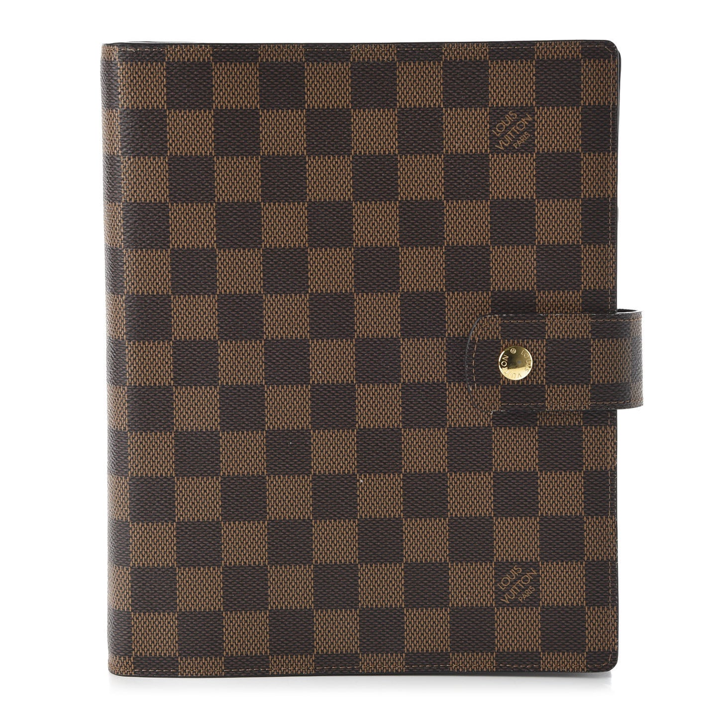 Damier Ebene Large Ring Agenda Cover