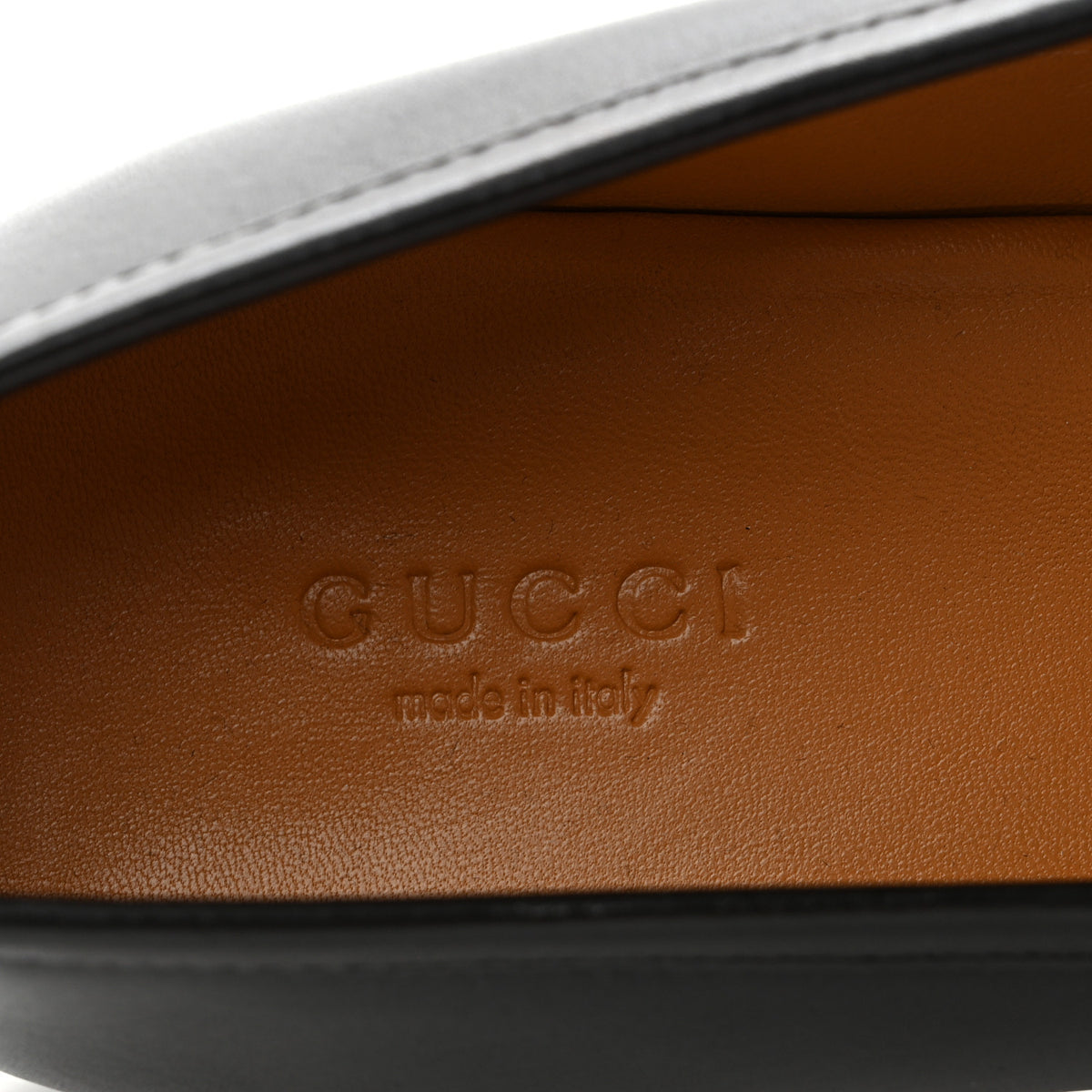 Gucci Calfskin Womens Jordaan Loafers 39 Black 7 of 11