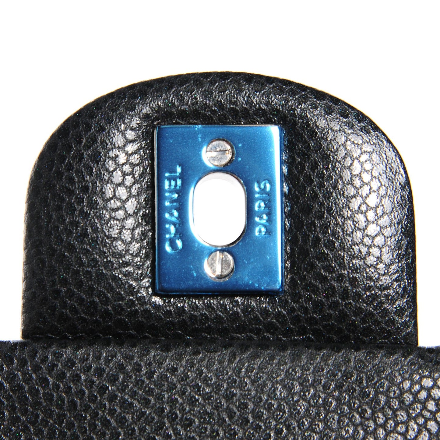 Caviar Quilted Mini Square Flap Black