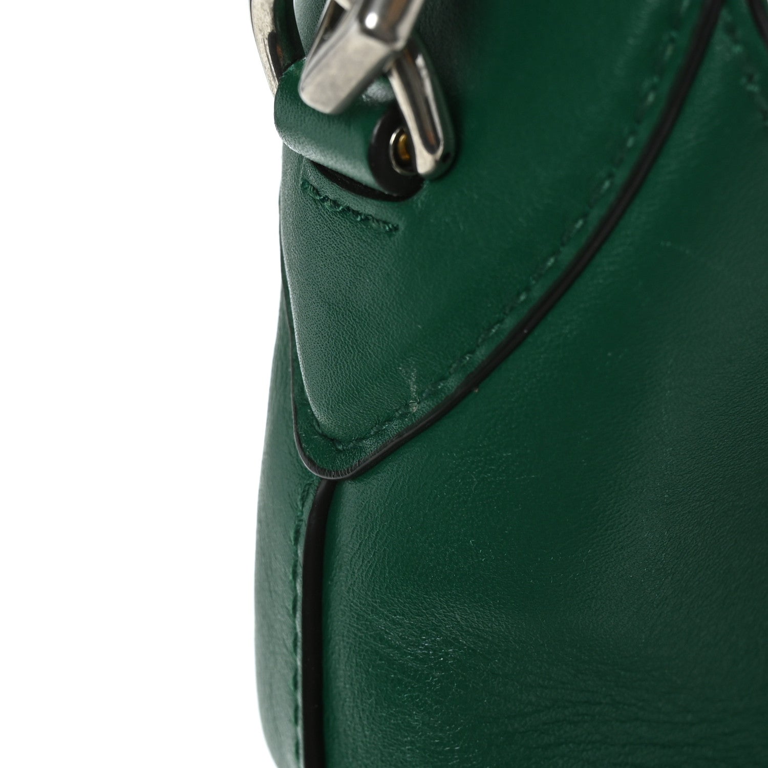 Gucci Calfskin Web Stripe Medium Dionysus Hobo Emerald 10 of 10