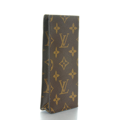 Louis Vuitton Monogram Etui a Lunettes Simple Eyeglass Case 3 of 8