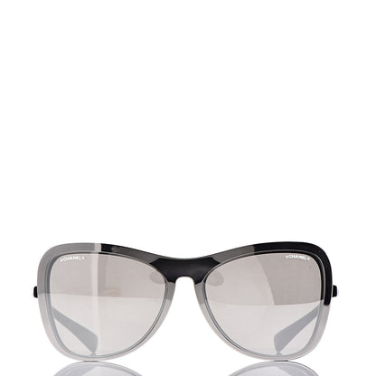 Chanel Clip On Sunglasses 71231A Black Grey 3 of 11