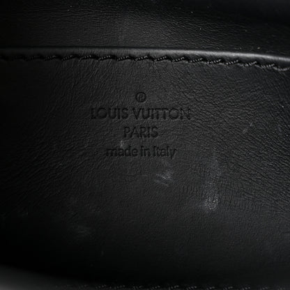 Louis Vuitton Lambskin Malletage Monochrome Top Handle GO-14 MM Black 7 of 10
