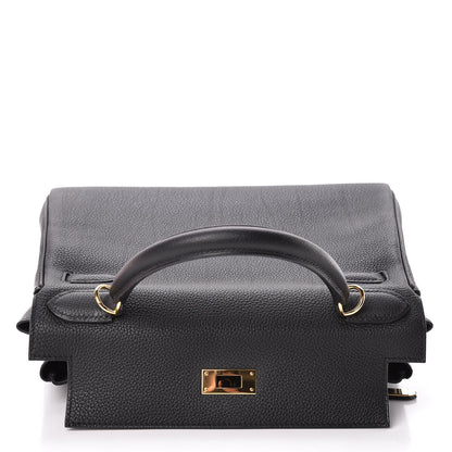 Hermes Togo Kelly Retourne 28 Black 16 of 38